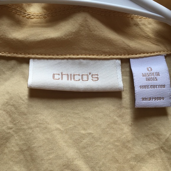 Chico’s yellow blazer - Picture 2 of 2